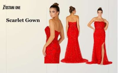 Scarlet Gown The Timeless Choice for Elegance and Luxury